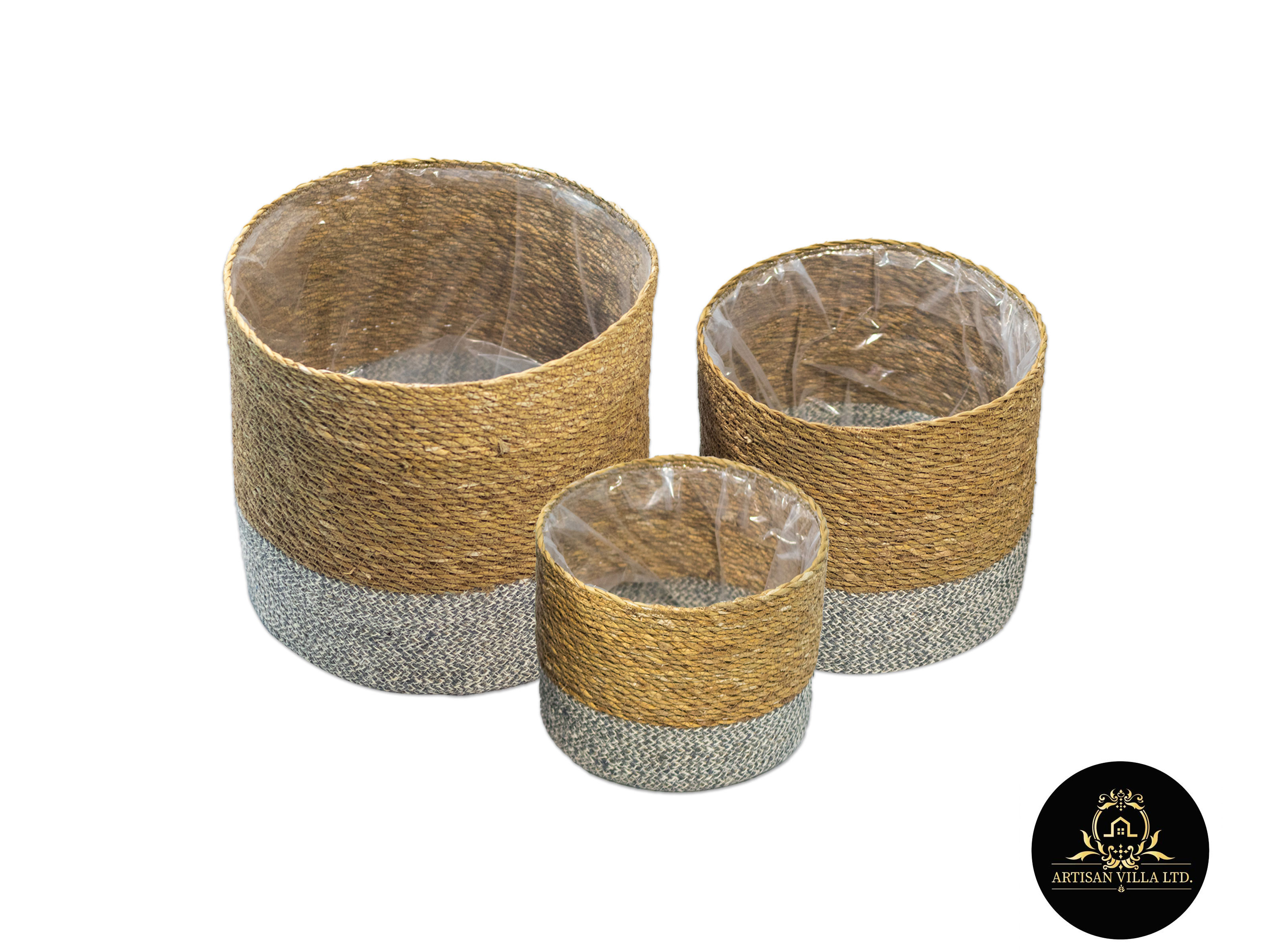 Seagrass and Jute Planter